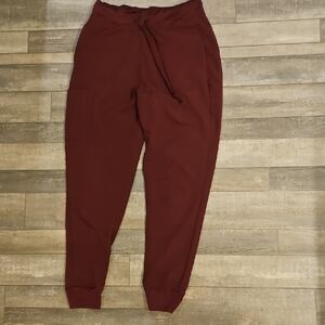 Burgundy Jogger Pants